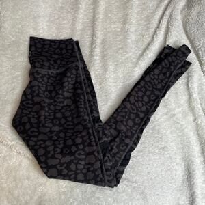 TIL YOU‎ COLLAPSE Leopard Black Mesh Cut Out Leggings Extra Small XS